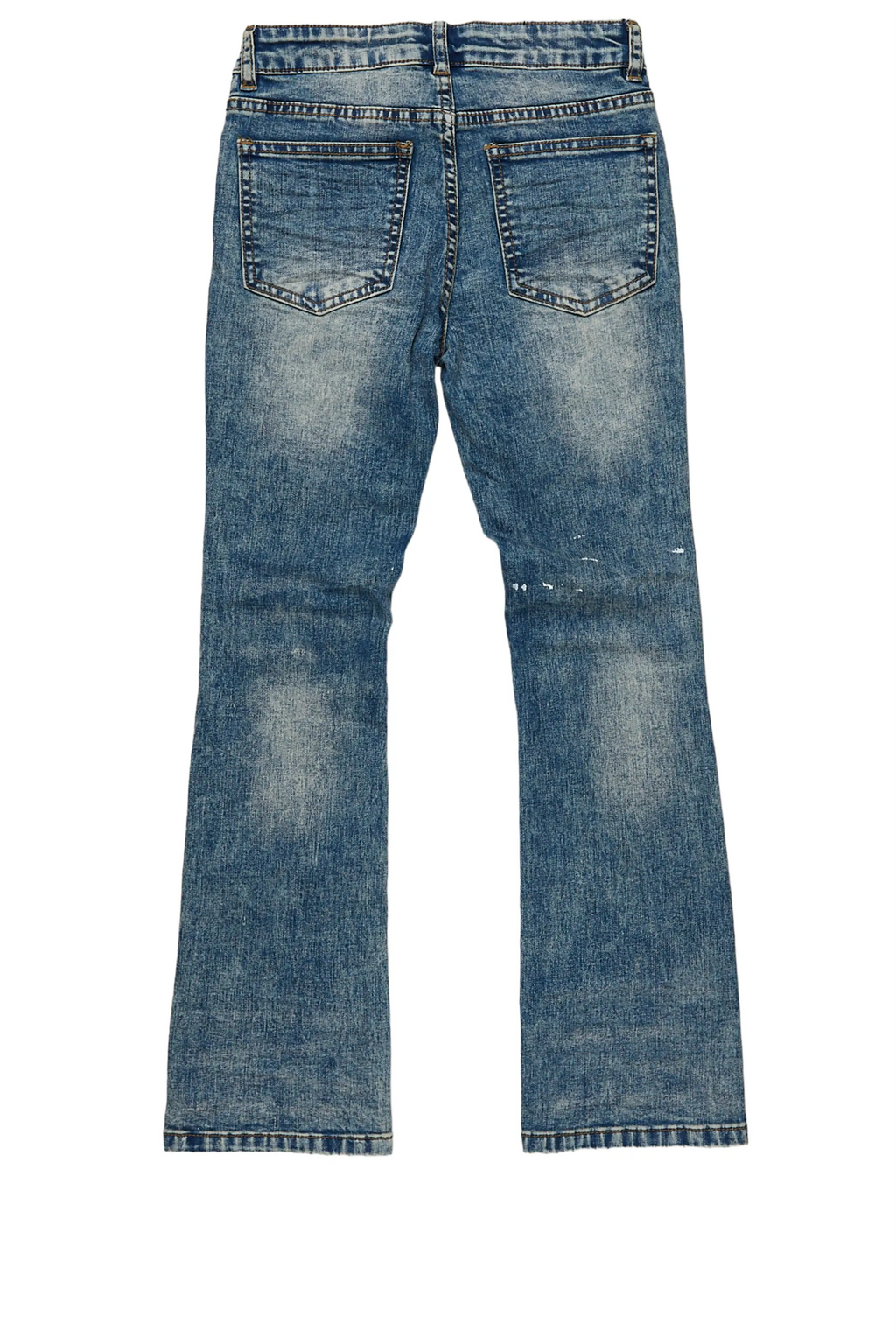 Girls Larissa Vintage Painter Stacked Flare Jean