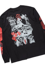 Grill Black/Red Long Sleeve T-Shirt/Baggy Pant Set