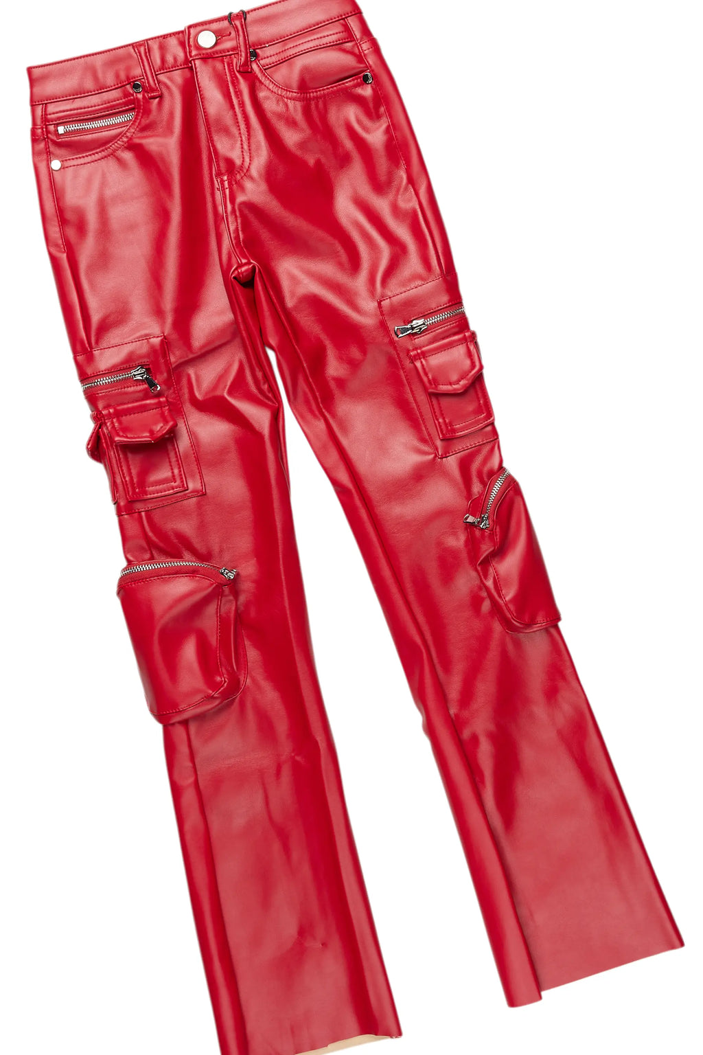 Boys Alaric Heather Grey T-Shirt/Stacked Flare Jean Set