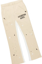 Boys Scottie Beige Baggy Stacked Track Set