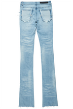 Petrus Blue Super Stacked Flare Jean
