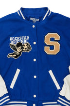 Shonn Royal Blue Varsity Jacket