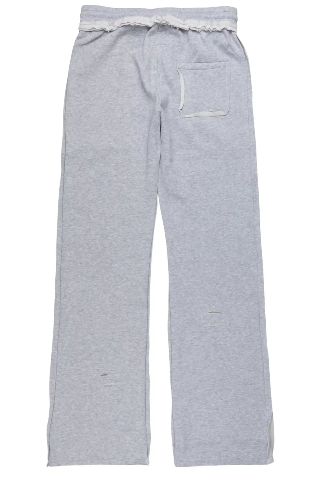 Zinon Heather Grey Relaxed Pant
