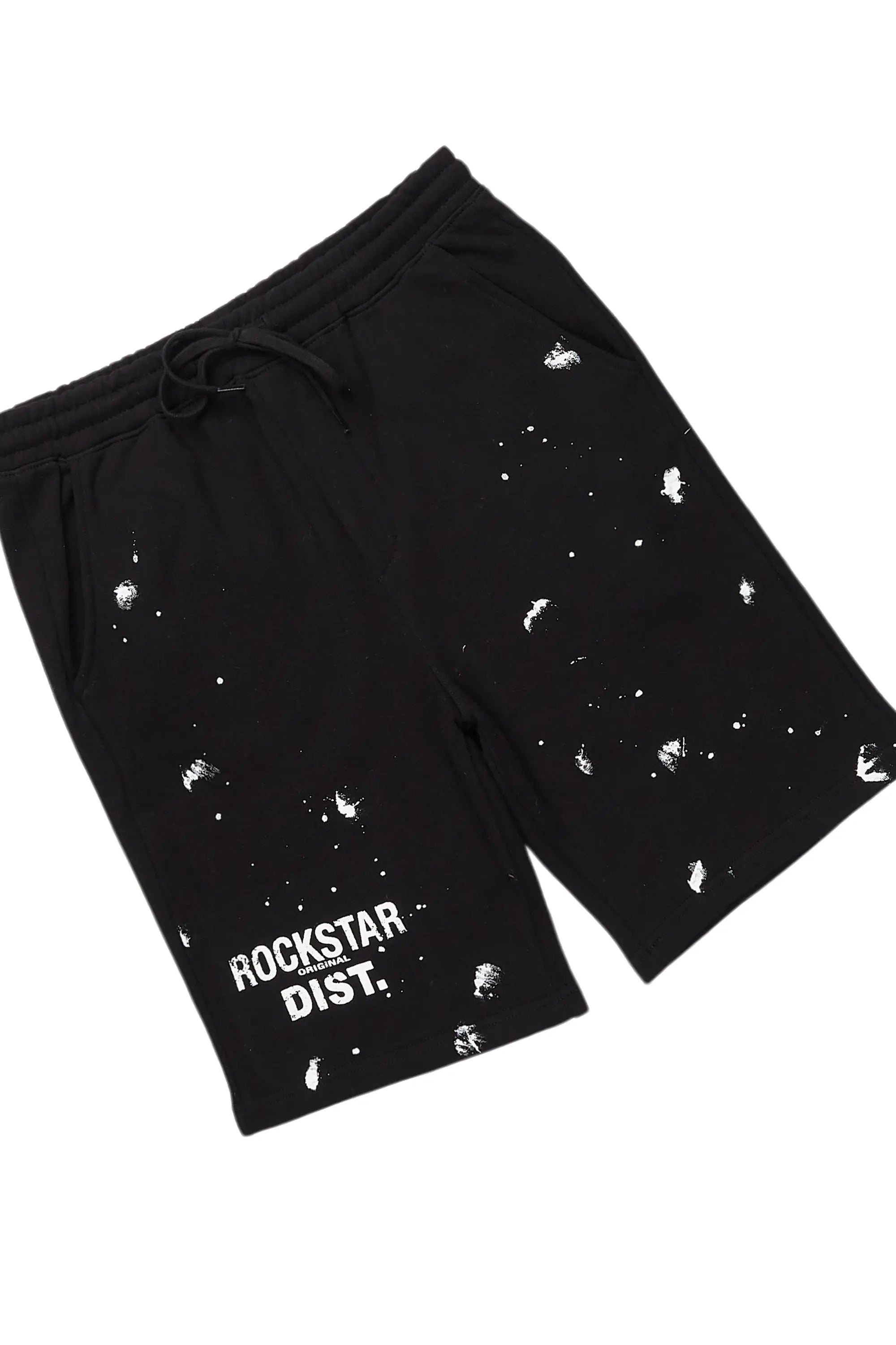 Raffer Black T-Shirt/Short Set