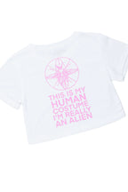 Girls Kahoni White T-Shirt/Denim Short Set