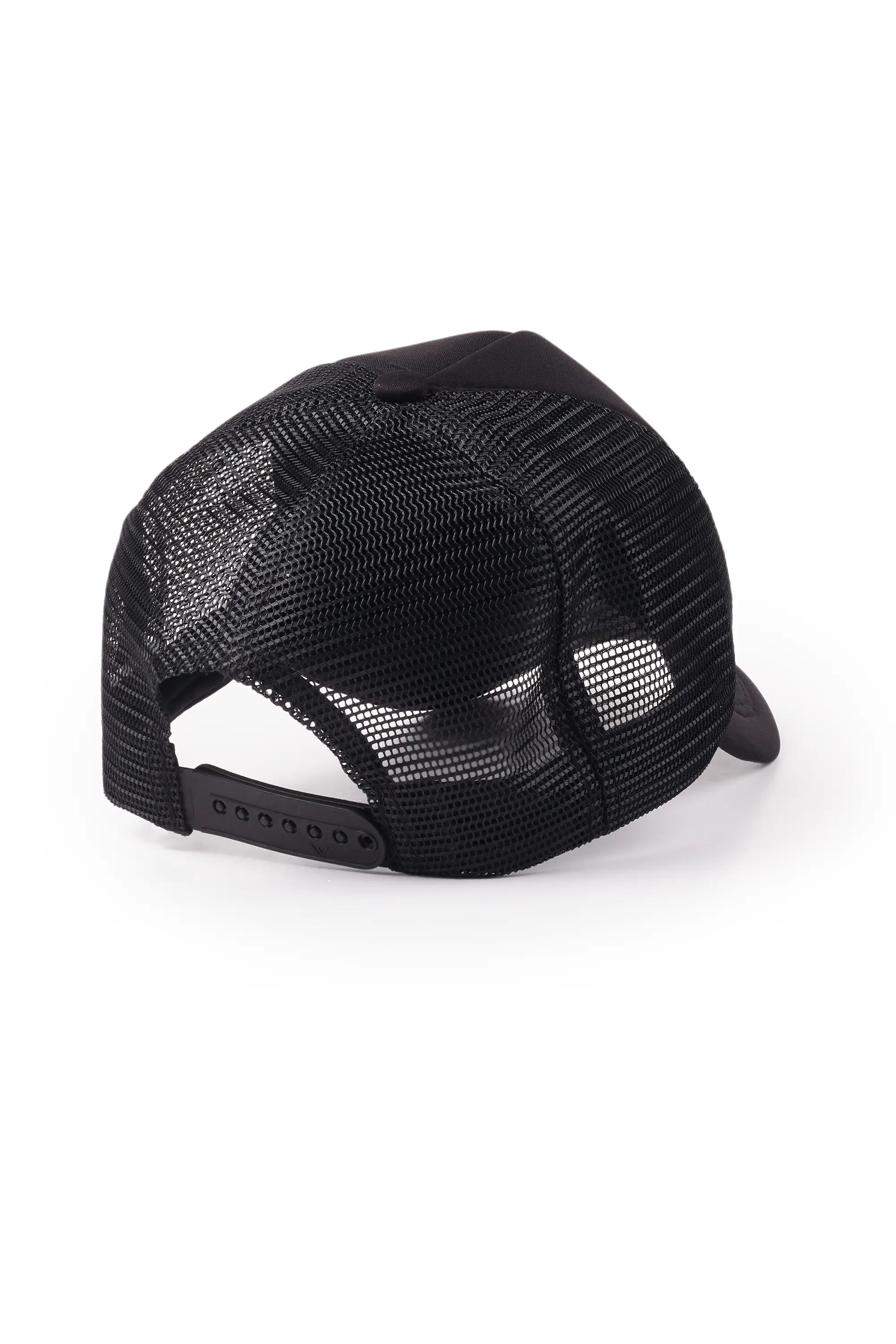 Kaniria Black Trucker Hat