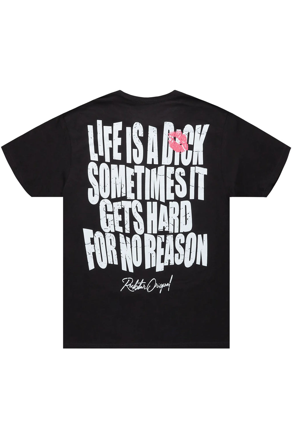 Too Serious Black Graphic T-Shirt