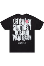 Too Serious Black Graphic T-Shirt