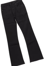 Boys Omer White T-Shirt/Stacked Flare Jean Set