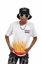 Boys Roeland White Graphic T-Shirt