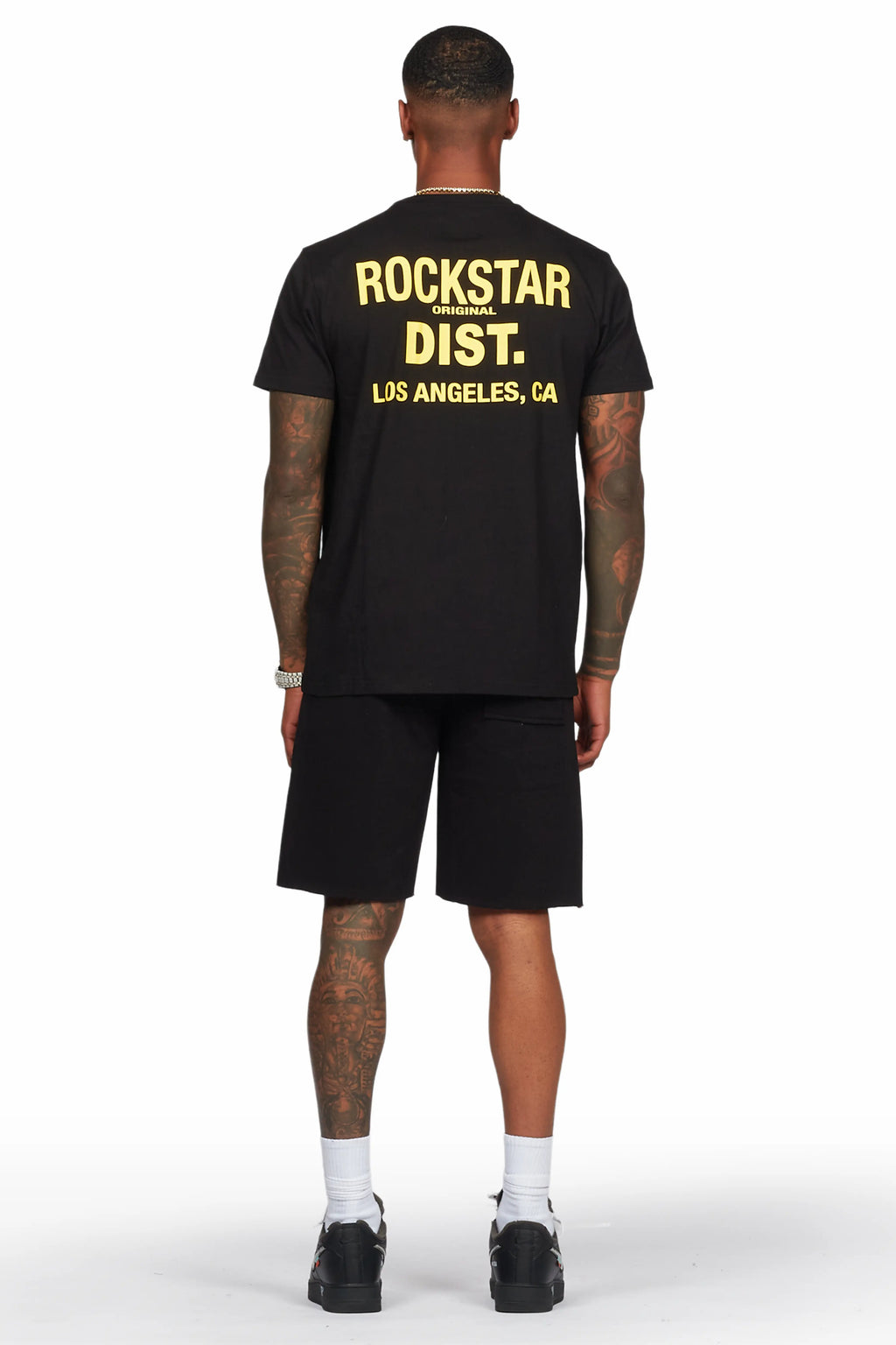 Lake Black T-Shirt/Short Set