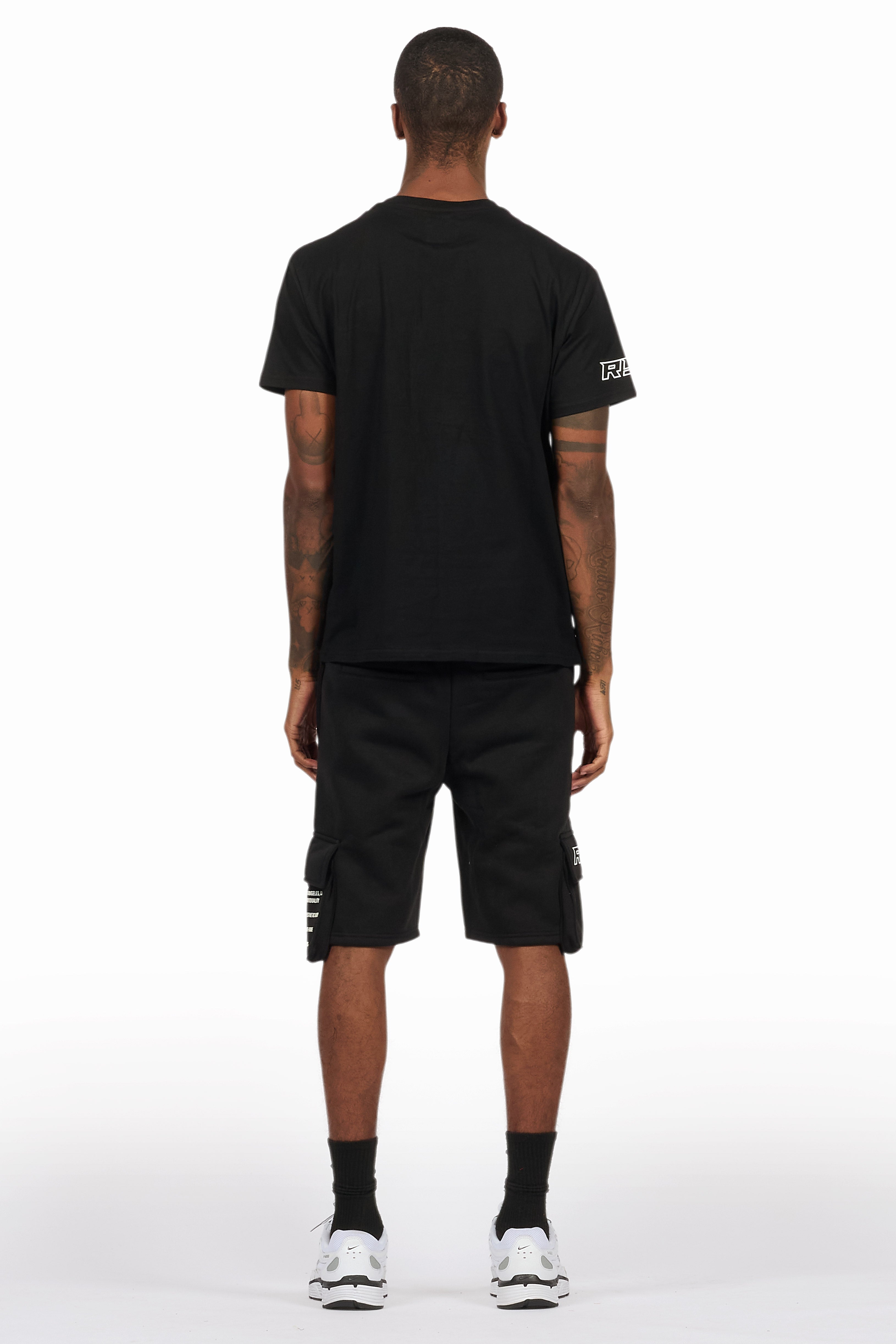 Jash Black Short Set