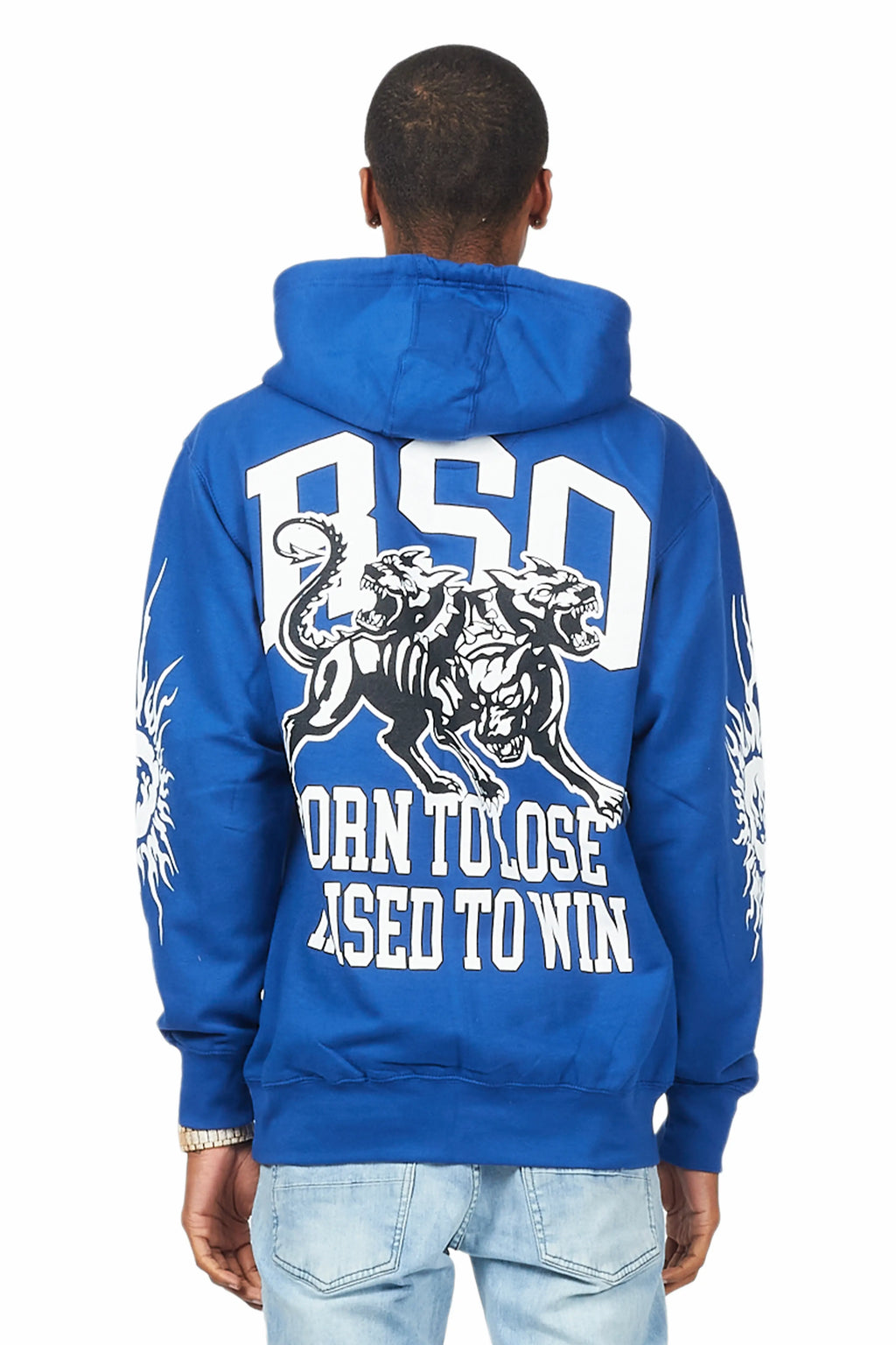 Fagan Royal Blue Graphic Hoodie