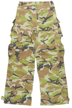 Da'nysha Green Camo Painted Wide Leg Jean