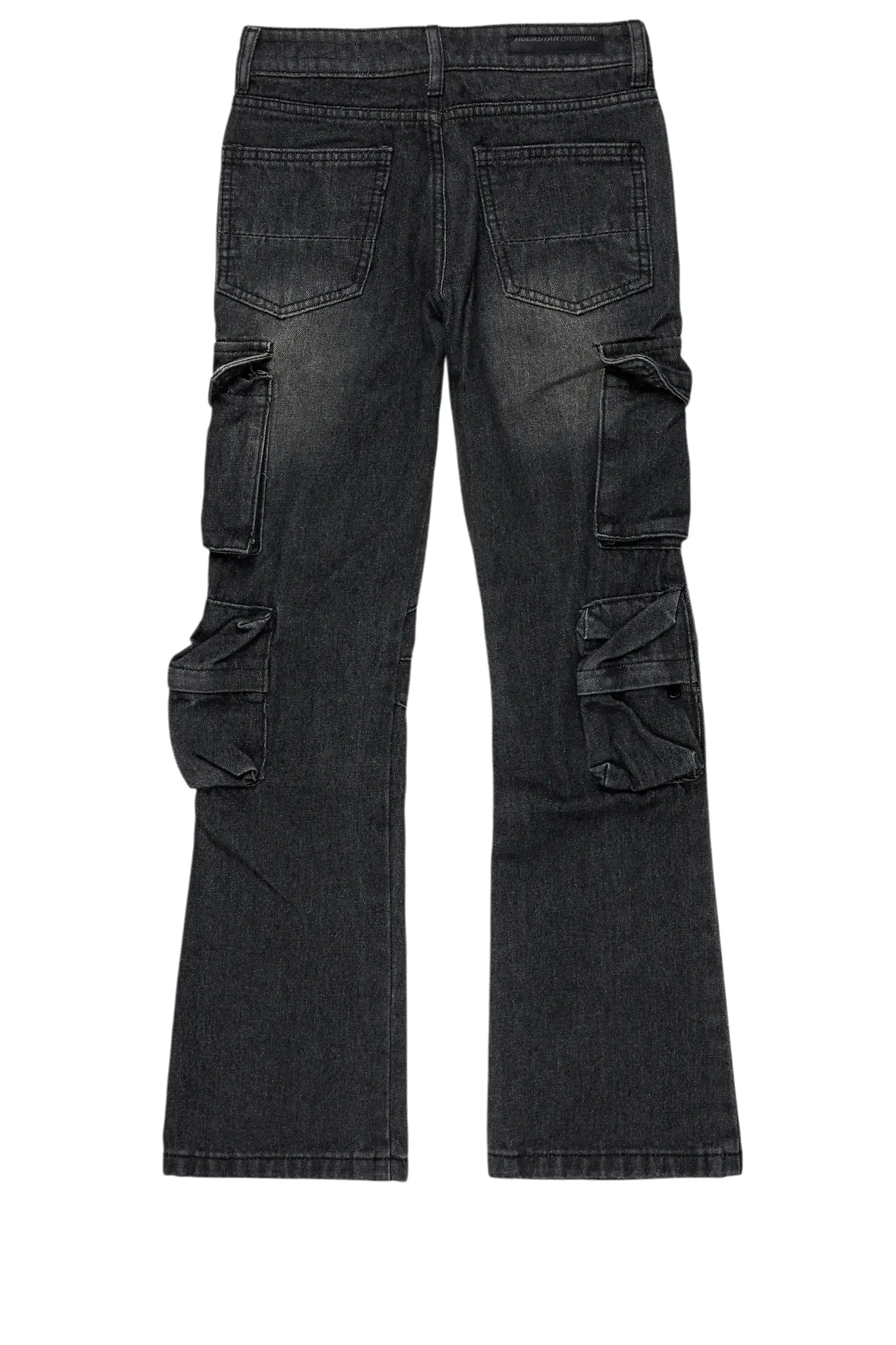 Boys Cortie Black Baggy Fit Jean