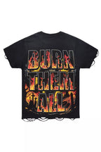 Flamer Black Graphic T-Shirt