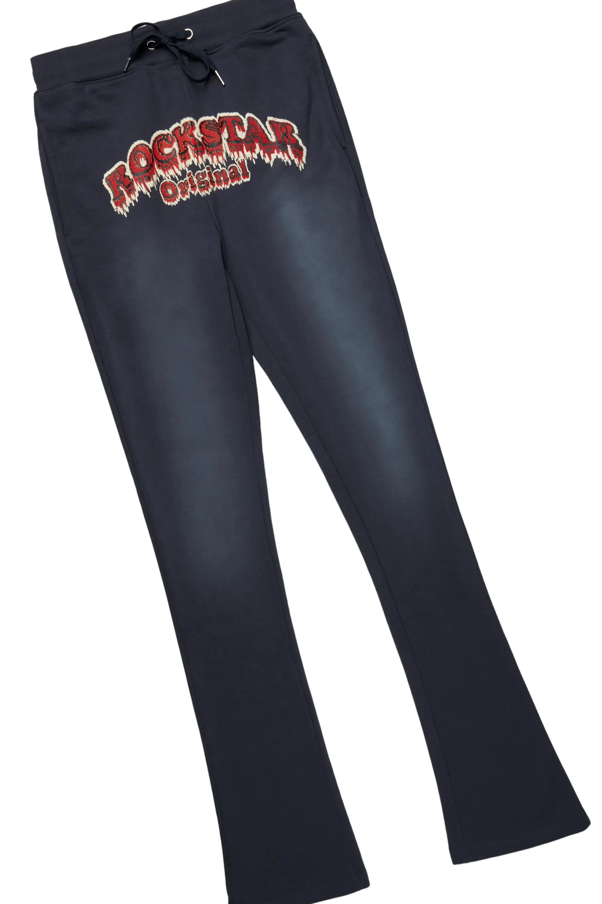 Tabor Black T-Shirt/Stacked Flare Track Set