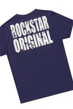 Boys Keve Navy T-Shirt Flare Sweat Pant Set