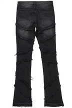 Norbert Dark Stacked Flare Jean