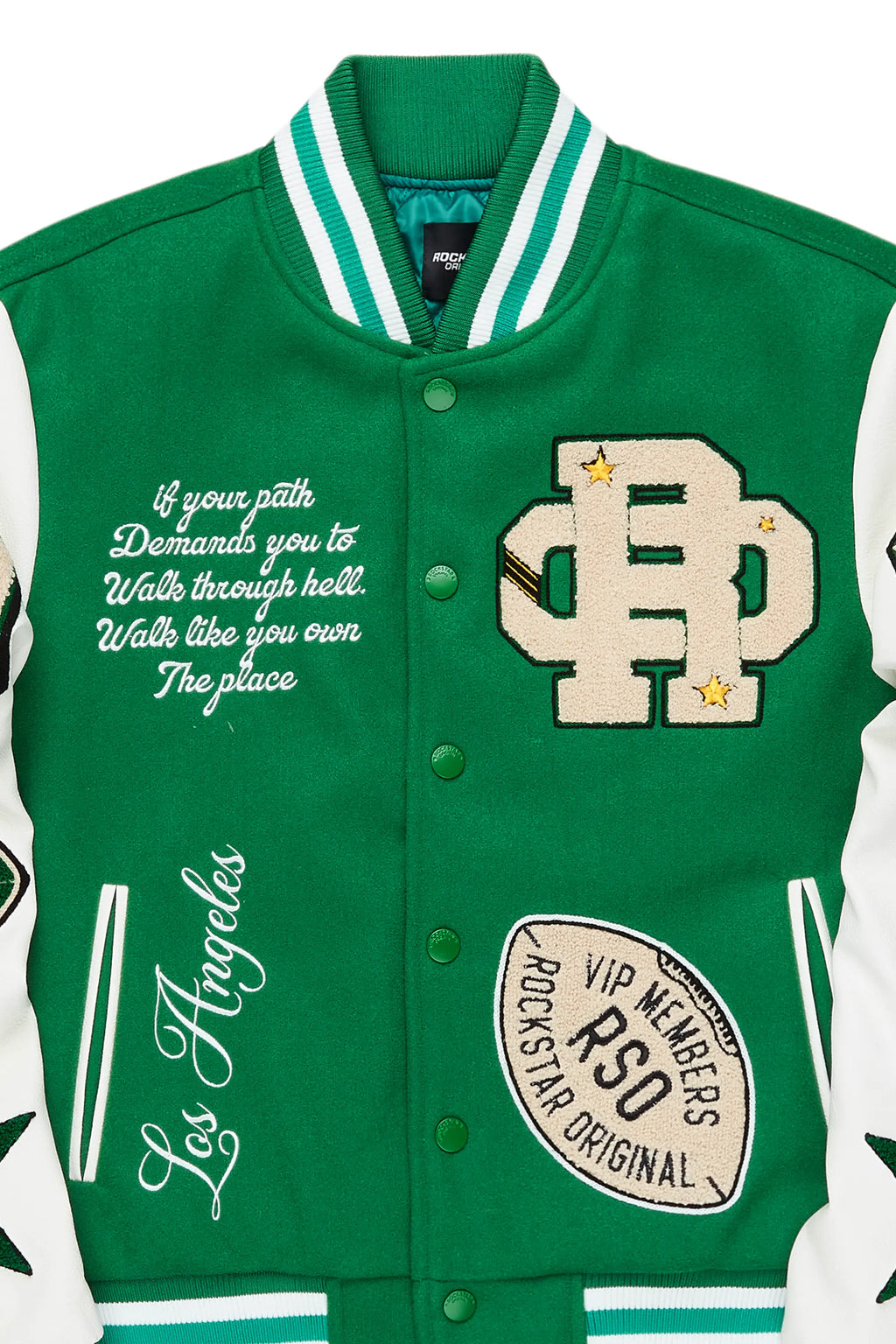 Balser Green Varsity Jacket