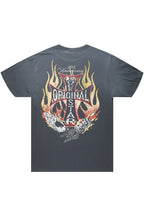 Psy Charcoal Graphic T-Shirt