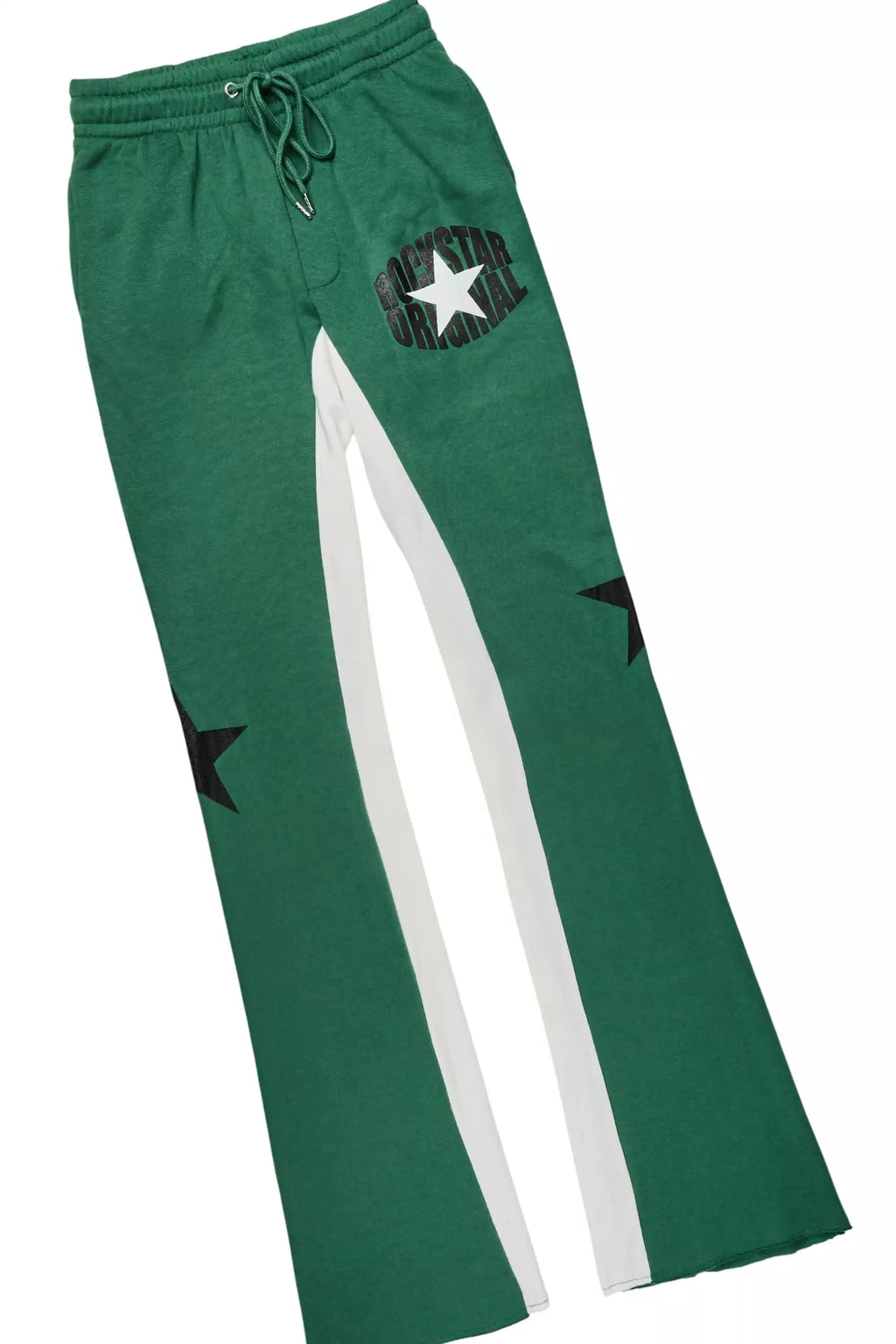 Sarge White/Green Hoodie/Stacked Track Set