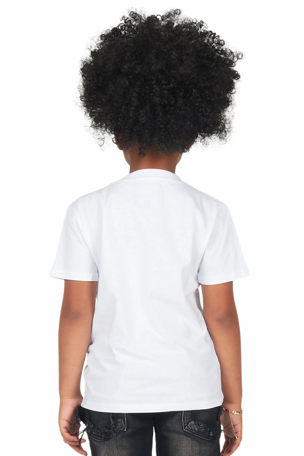 Girls Serilda White Graphic T-Shirt