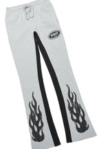 Amos Heather Grey Hoodie/Baggy Track Pant Set