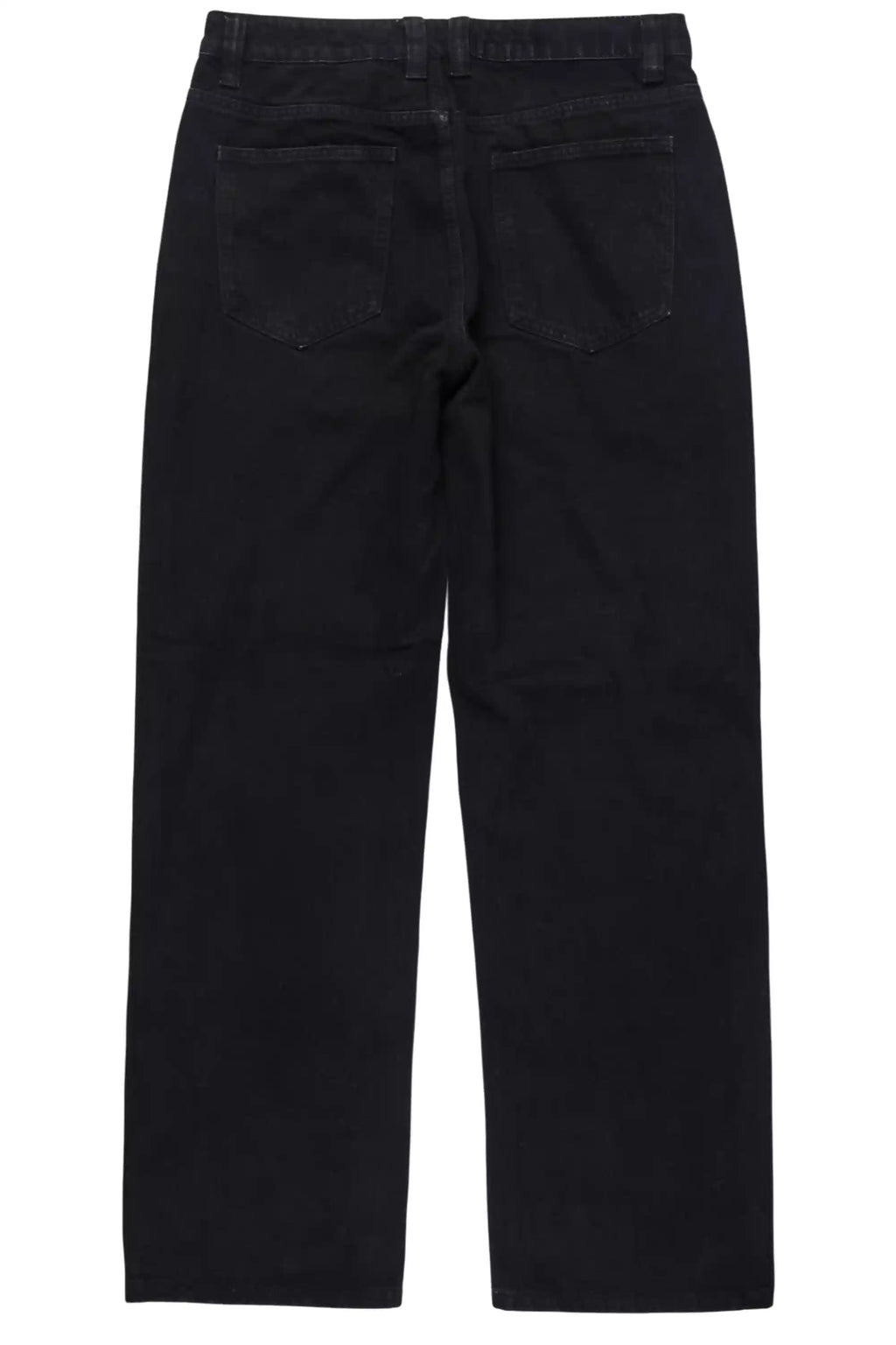 Basik Jet Black Baggy Jean
