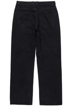 Basik Jet Black Baggy Jean