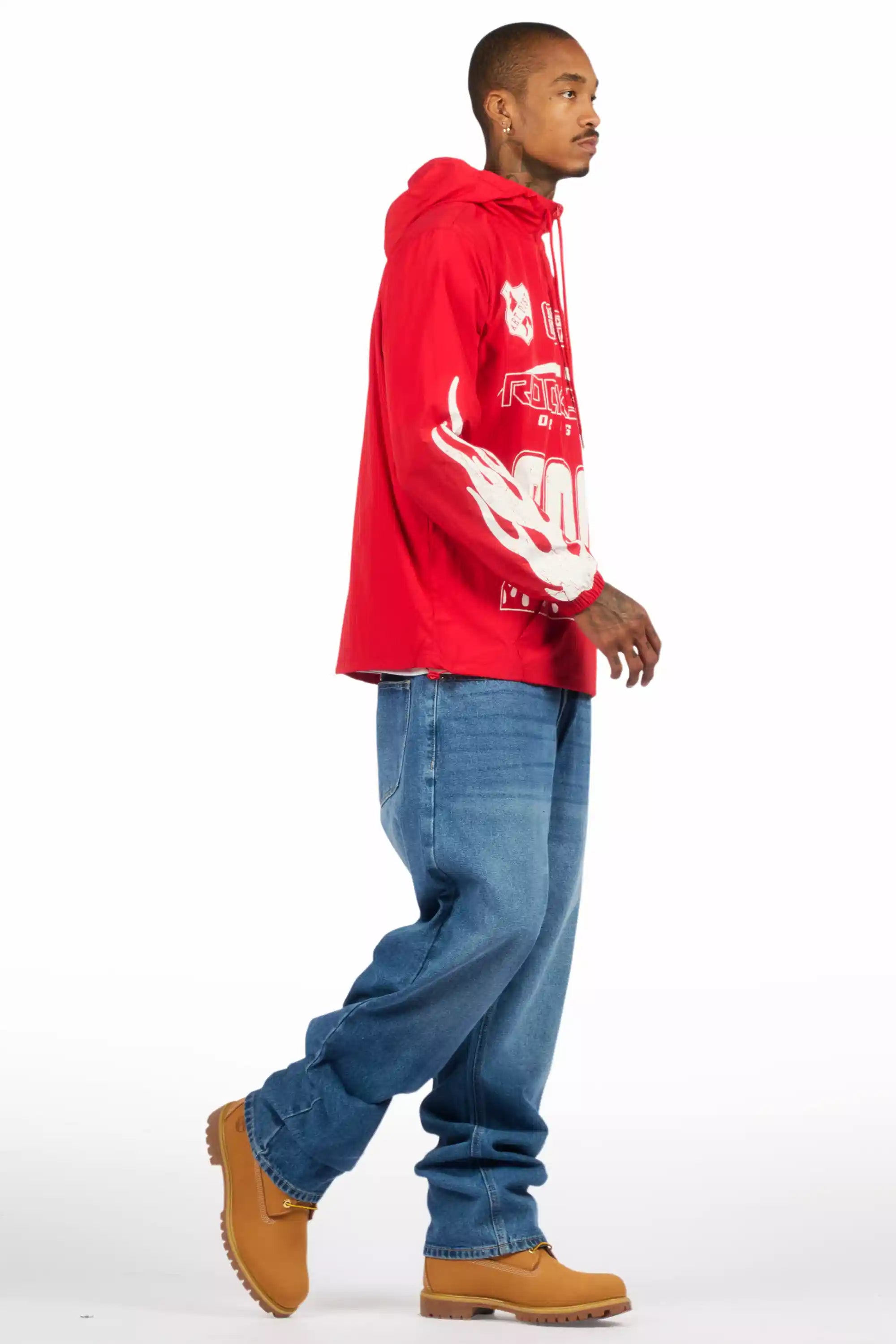 Basik Indigo Baggy Jean