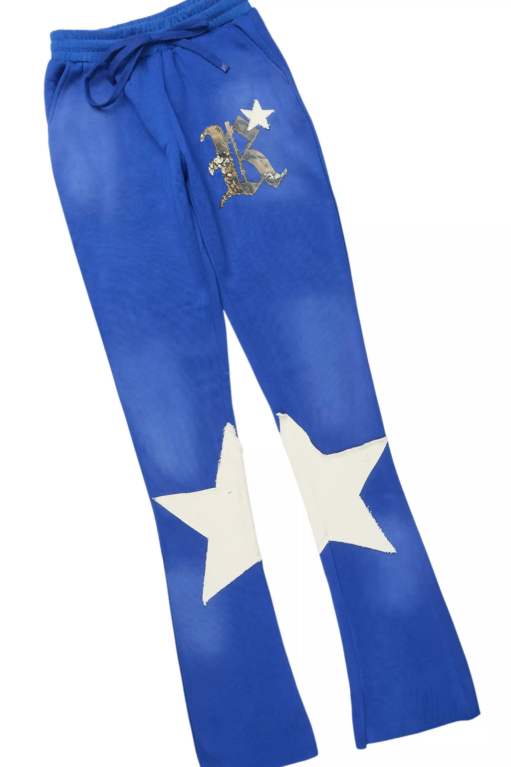 Delgera White/Royal Blue T-Shirt Trackset