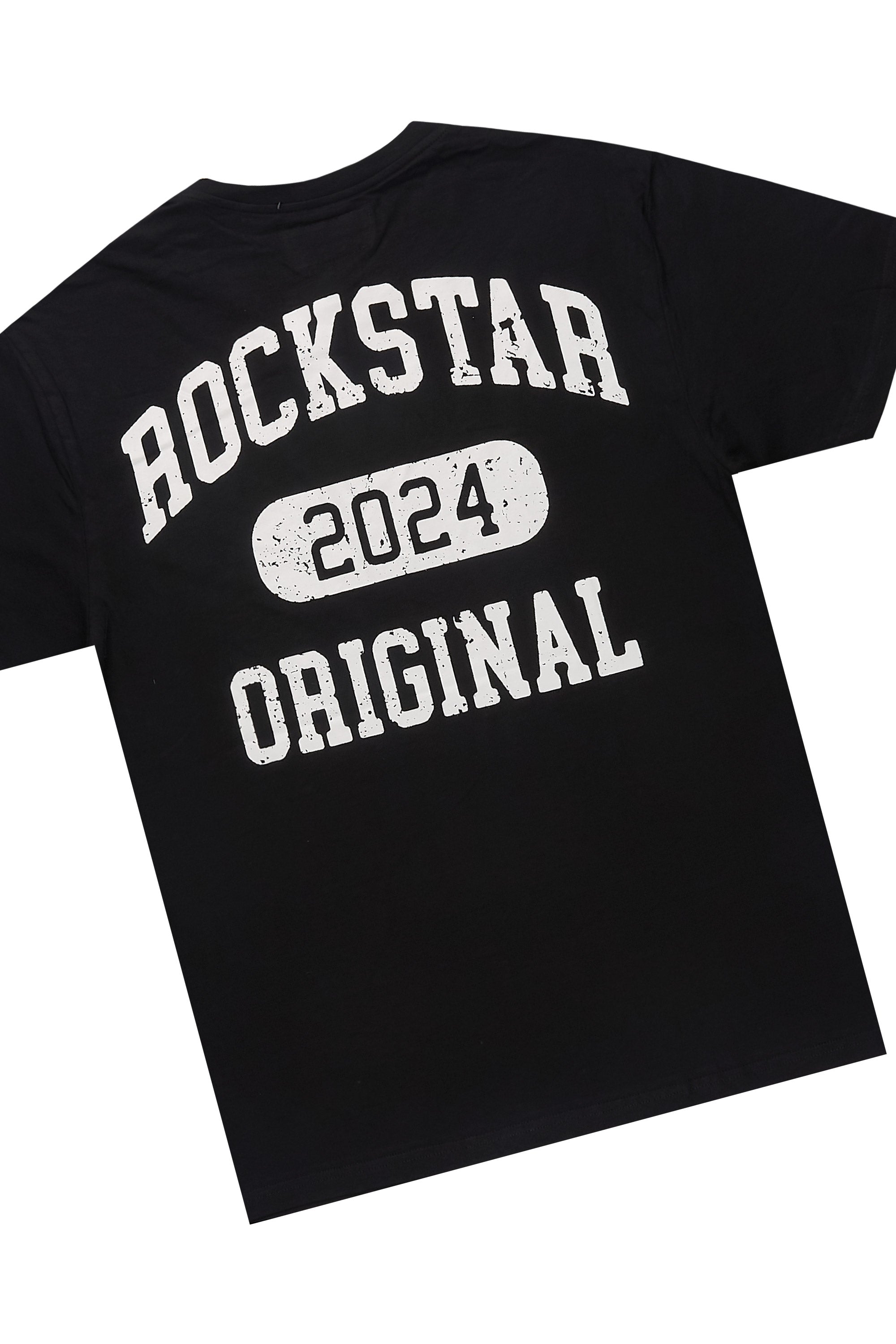 Lex Black T-Shirt/Short Set