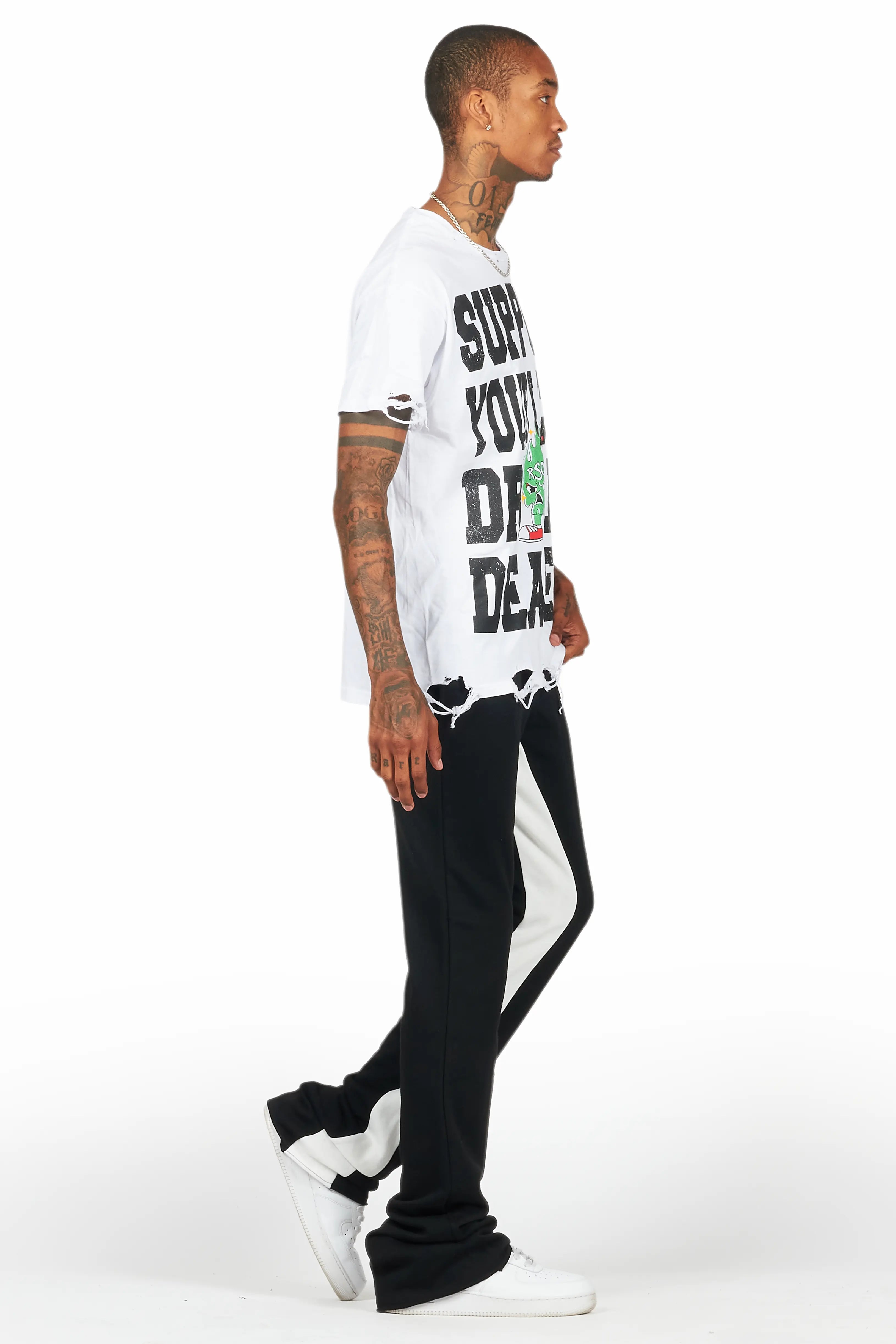 Briggs Black Baggy Pant