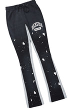 Rainer Black T-Shirt/Stacked Flare Track Set