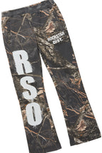 Boys Koen White/Beige T-Shirt/Stacked Flare Pant Set