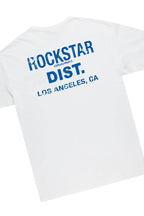 Lake White/Navy T-Shirt & Bossko Stacked Flare Jean Bundle