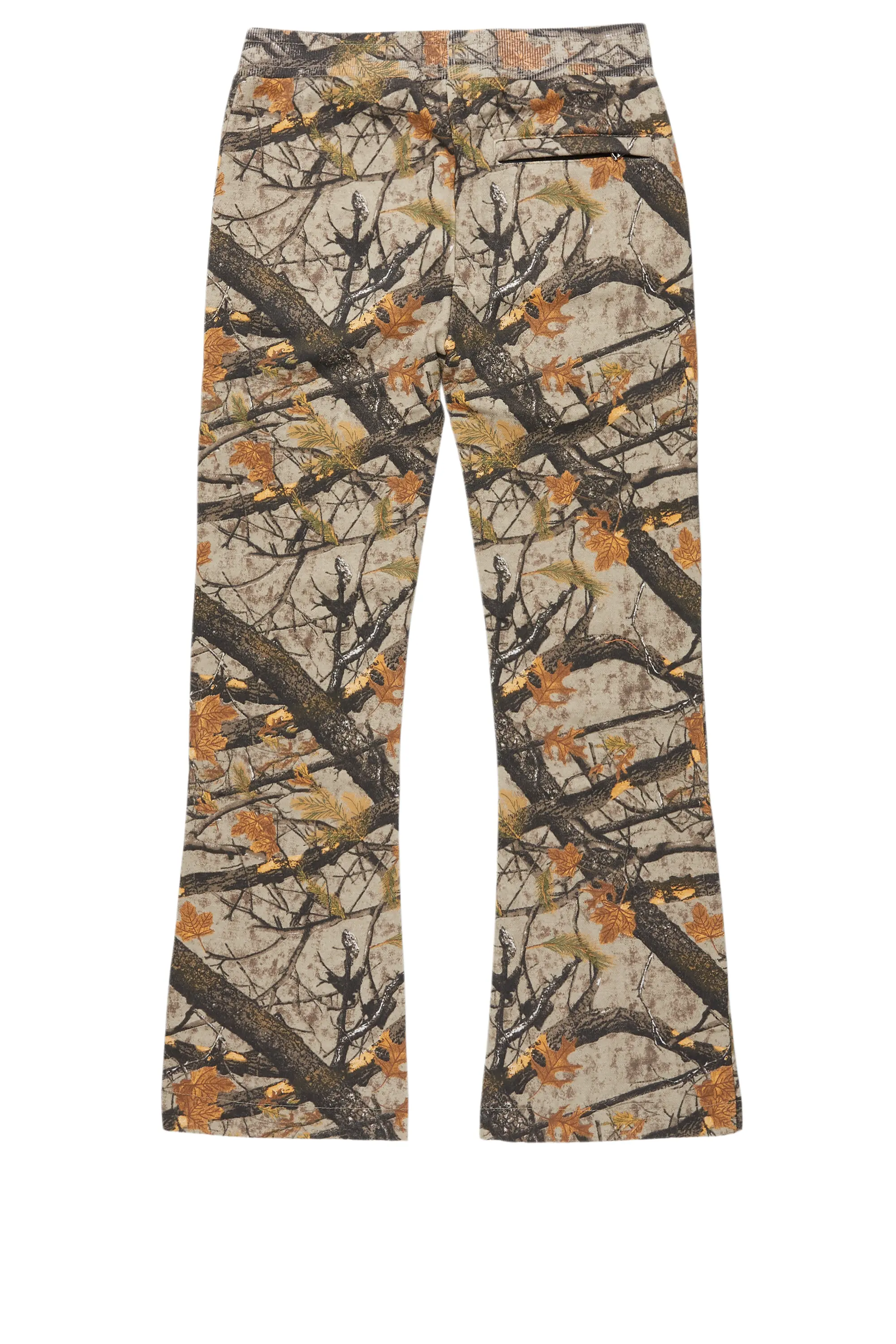 Boys Callie Tree Camo Stacked Flare Pants