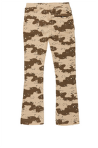 Boys Bansi Desert Camo Stacked Trackpant