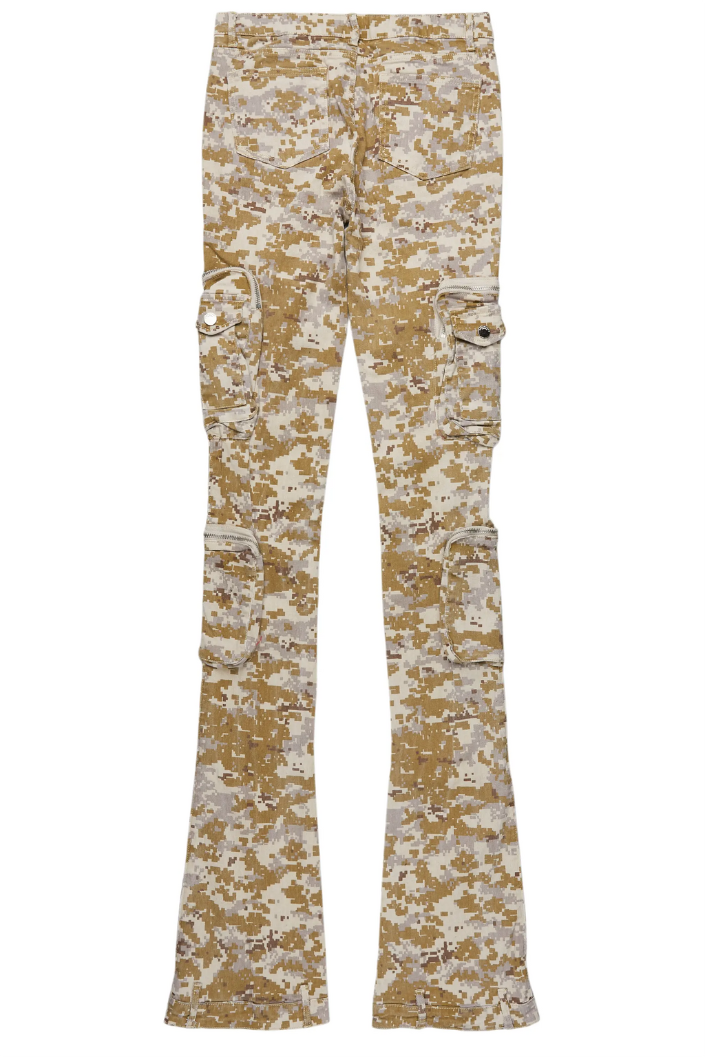 Amayia Digital Camo Painted Super Stacked Jean