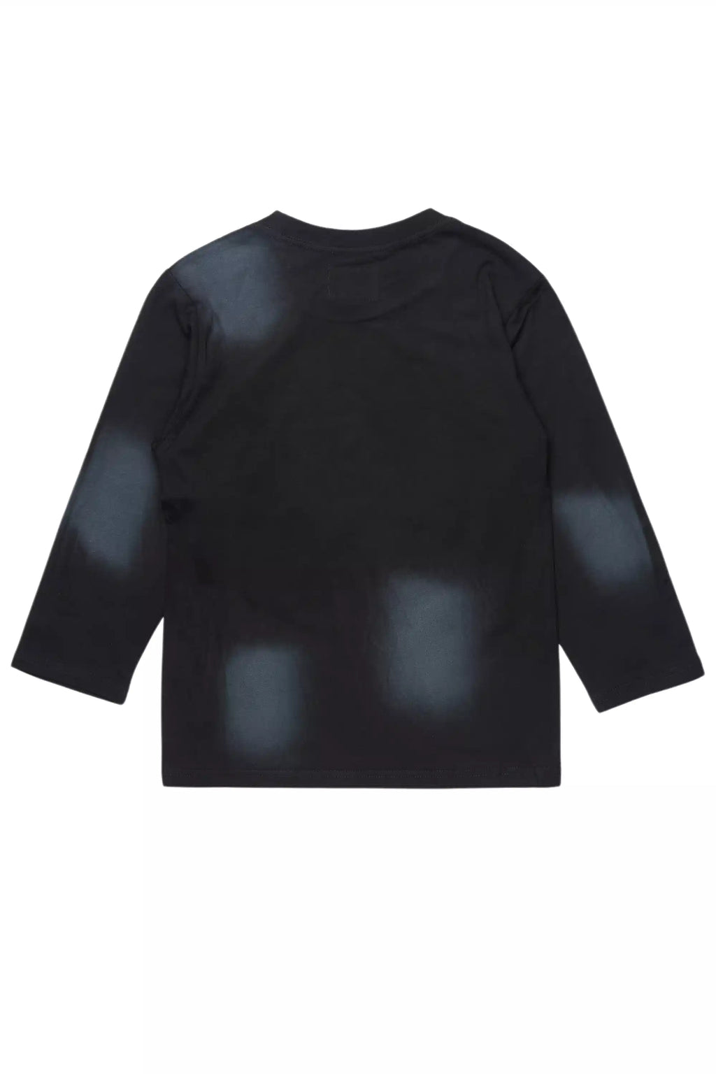 Boys State L/S  Black/Red Graphic T-Shirt with Patch