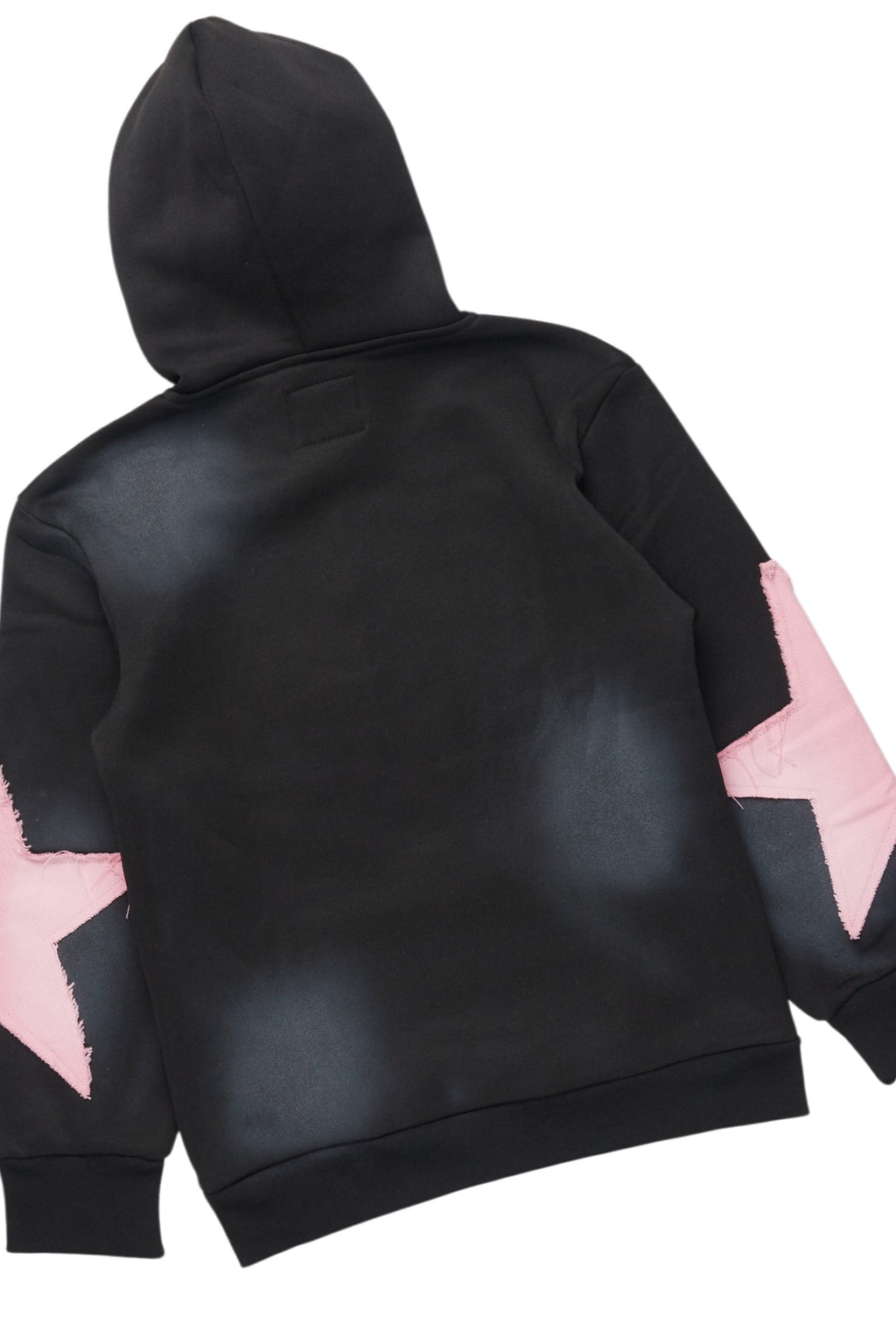 Girls Khaly Black/Pink Track Set