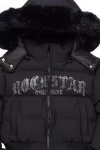 Rosa Black Puffer Jacket