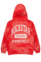 Karlo Red Graphic Painter Hoodie