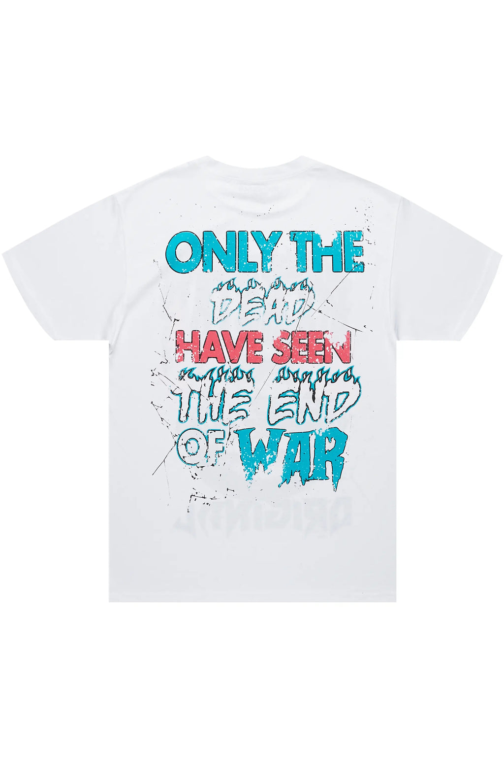 Grindin White Graphic T-Shirt