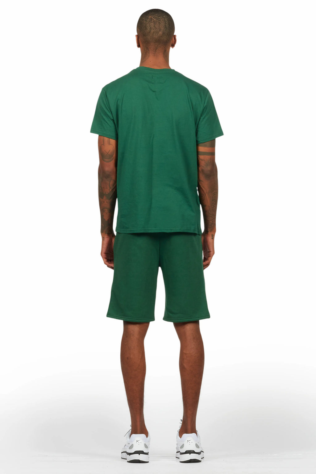 Allstar Green/White T-Shirt Short Set