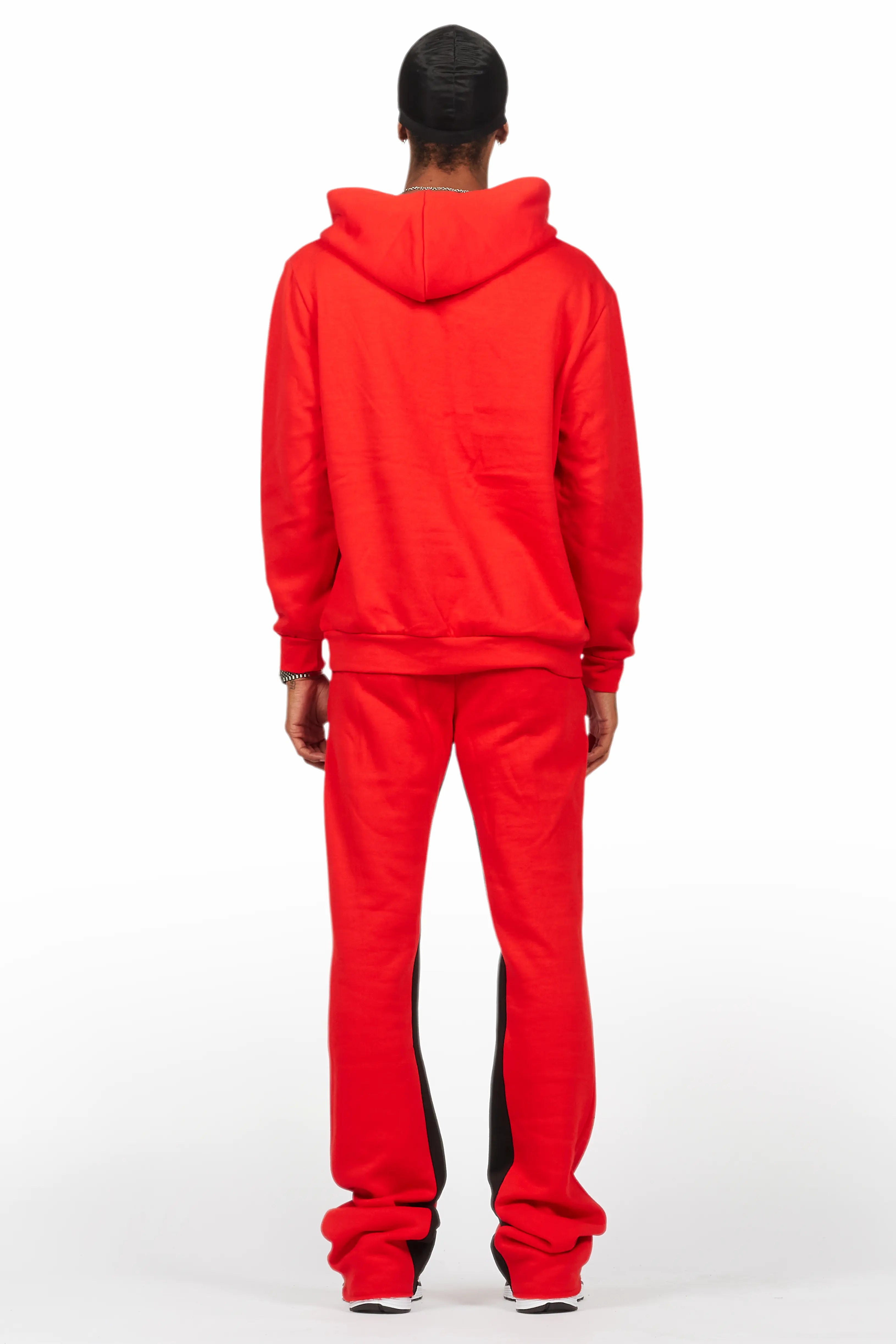Briggs Red Hoodie/Baggy Fit Pant Set