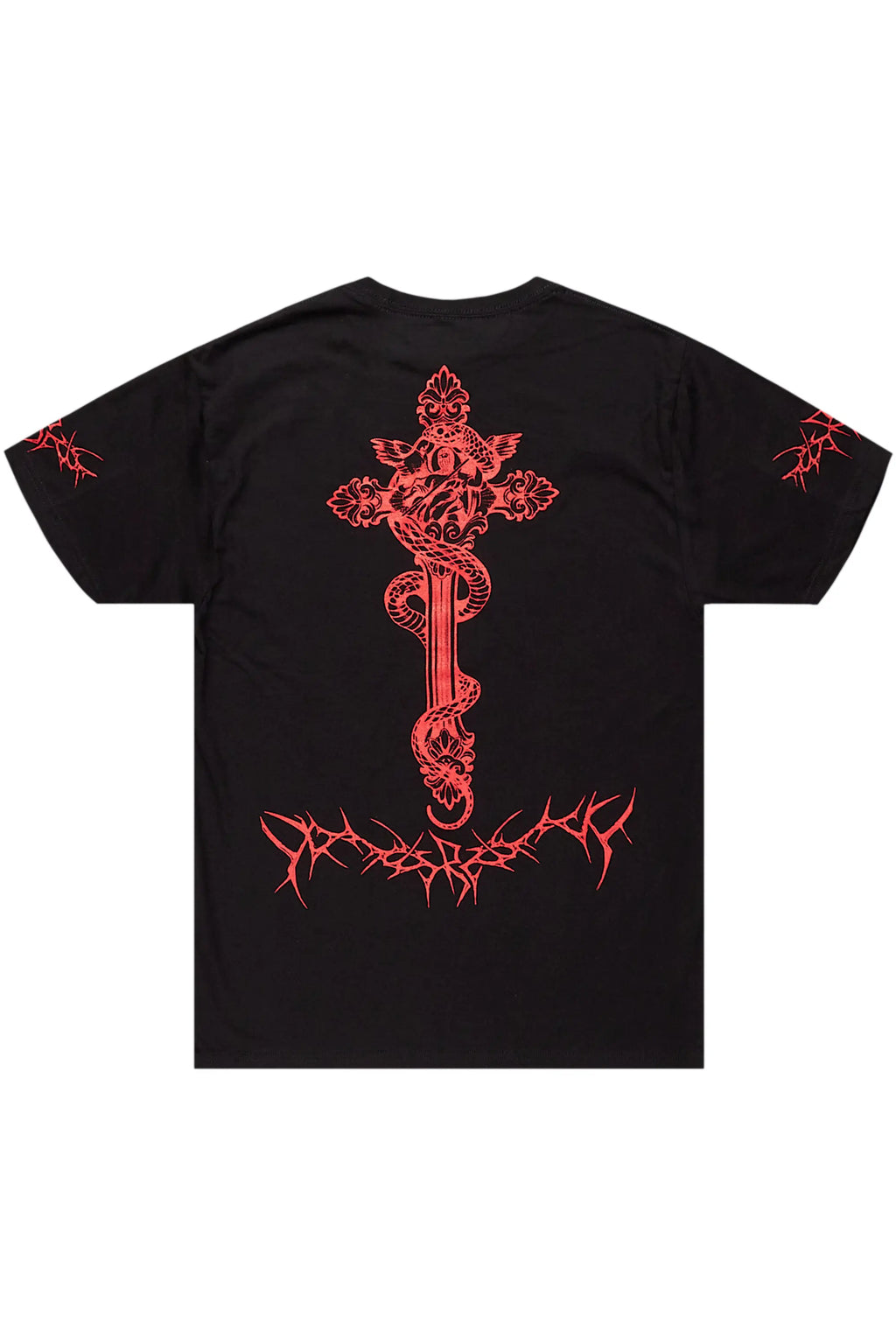 Leander Black Graphic T-Shirt