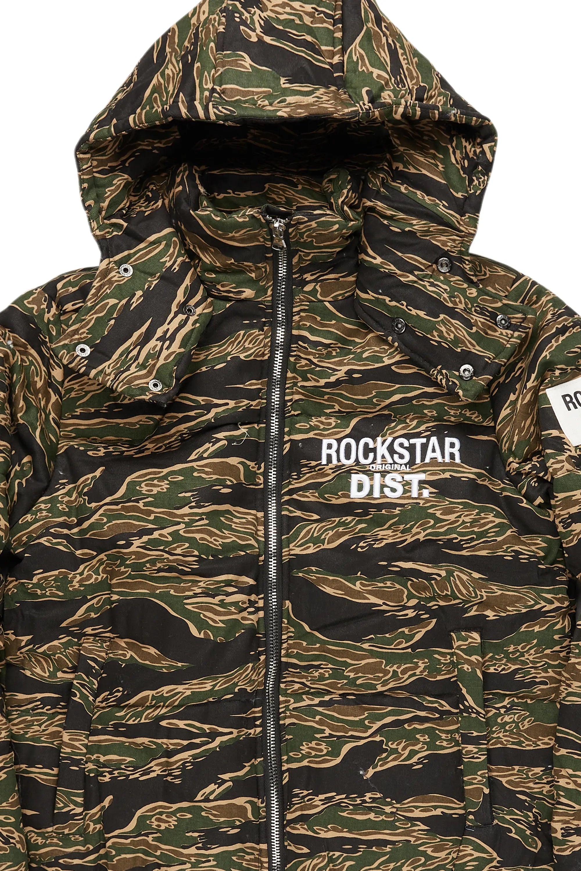 Bevis Camo Puffer Jacket