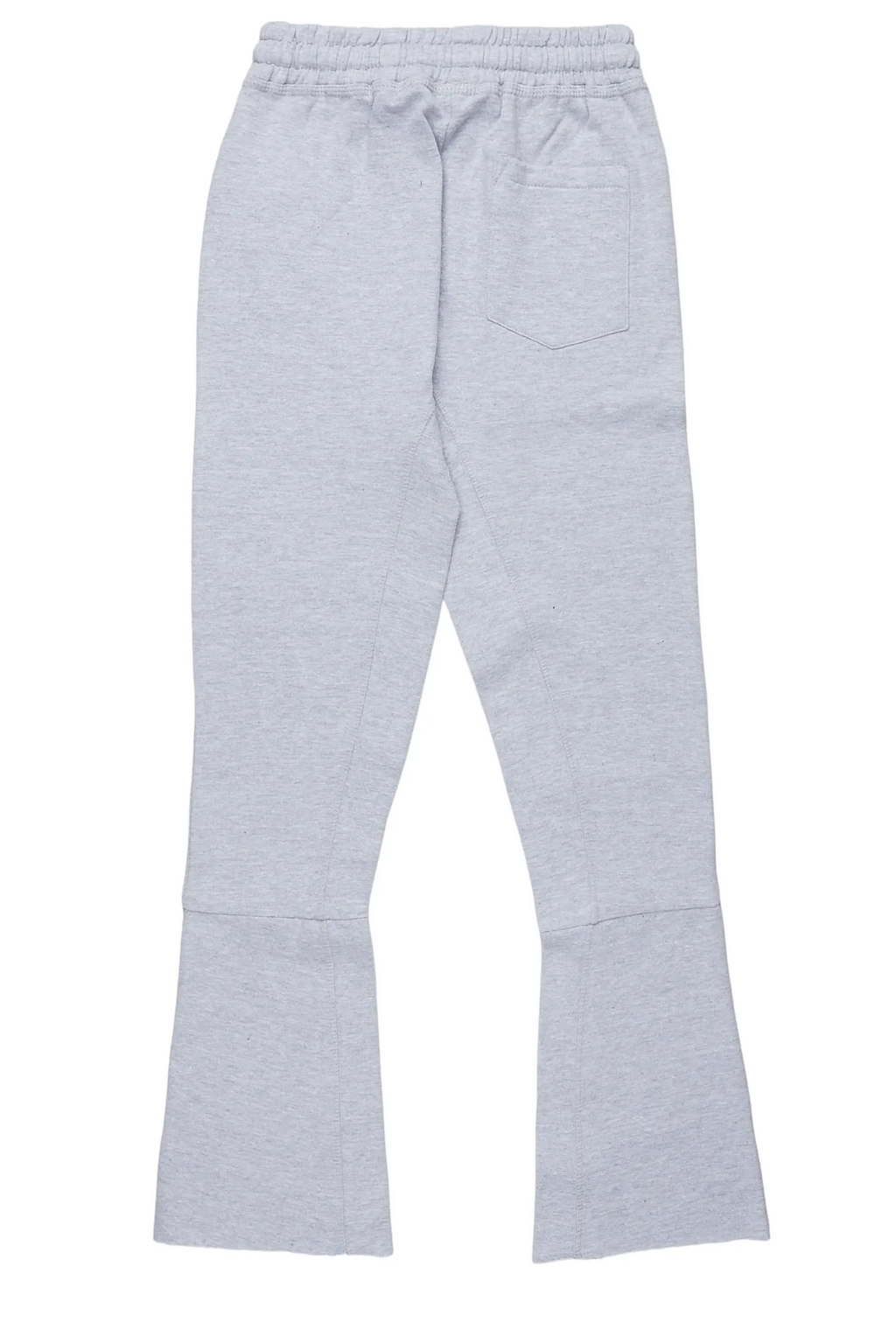 Boys Alpine Heather Grey Super Stacked Trackpant